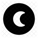 Mond Halbmond Nacht Icon