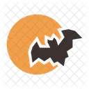 Mond Fledermaus Nacht Icon