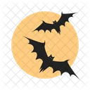 Mond Fledermaus Nacht Icon