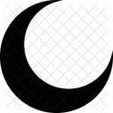 Halbmond Mond Nacht Symbol