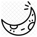 Mond Nacht Halbmond Symbol