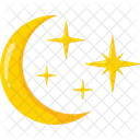 Mond und Sterne  Symbol