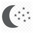 Mond und Sterne  Symbol