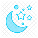 Mond Und Sterne Halbmond Mond Icon