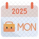 월요일 2025 아이콘