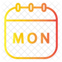 Monday Calendar Icon