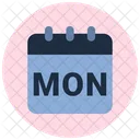 Monday Week Day Icon