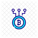 Moneda Bitcoin Cripto Icon