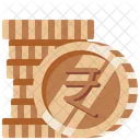 Rupia Efectivo Moneda Icon