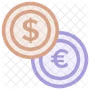 Moneda Dinero Intercambio Icon