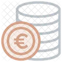 Moneda Euro Europa Icon