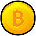 Moneda bitcoin  Icono