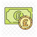 Moneda británica  Icono