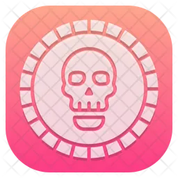 Moneda de calavera  Icono