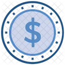 Moneda De Un Dolar Dinero Moneda Icône
