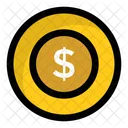 Dolar Moneda Ingresos Icon