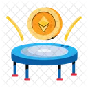 Moneda Ethereum Trampolin Estabilidad De Ethereum アイコン