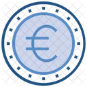 Moneda Euro Dinero Moneda Icône