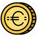 Euro Efectivo Moneda Icono