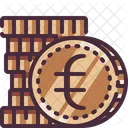 Moneda euro  Icono