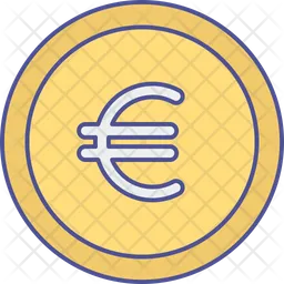 Moneda euro  Icono