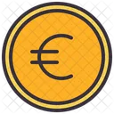 Moneda euro  Icono