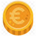 Moneda Euro Dinero Moneda Icono