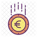 Mcoins Euro Moneda Euro Euro Icono