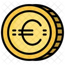Euro Efectivo Moneda Icono