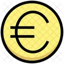Moneda De Euro Moneda Euro Icono