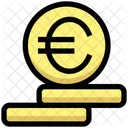 Moneda Euro Dinero Efectivo Icono