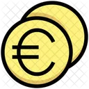 Euro Moneda Moneda De Euro Icono