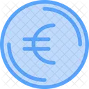 Moneda Euro Icono