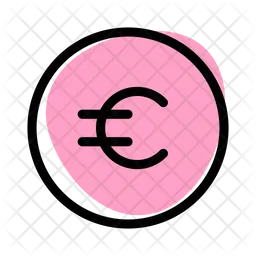 Moneda euro  Icono