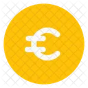 Moneda Euro Euro Moneda Icono