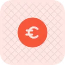 Moneda Euro Icono