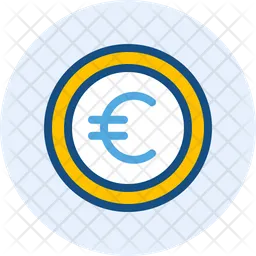 Moneda euro  Icono