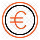 Moneda Euro Euro Moneda Icono