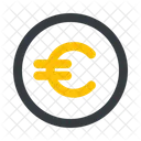 Moneda De Euro Dinero Euro Icono