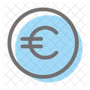 Moneda euro  Icono