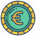 Moneda euro  Icono