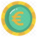 Moneda euro  Icono