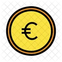 Moneda euro  Icono