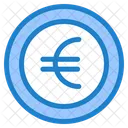 Moneda Euro Euro Moneda Icono