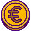 Moneda euro  Icono