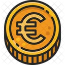 Moneda Euro Dinero Moneda Icono