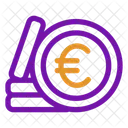 Moneda De Euro Dinero Euro Icono