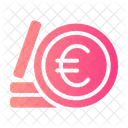 Moneda De Euro Dinero Euro Icono