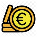 Moneda De Euro Dinero Euro Icono