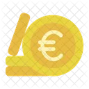 Moneda De Euro Dinero Euro Icono